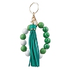 Imitation Leather Tassel Keychain KEYC-JKC01129-2