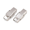 Tarnish Resistant 201 Stainless Steel Watch Band Clasps LS-STAS-P221-22A-P-3