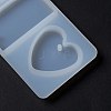 DIY Heart & Rectangle Pendant Food Grade Silicone Molds SIMO-C003-04-4