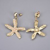 Iron Hair Clip and Stud Earrings Jewelry Sets SJEW-E331-08-3