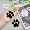 SUPERFINDINGS 2 Sets 2 Colors Self Adhesive Alloy Cat Stickers STIC-FH0001-14-3