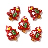 Christmas Theme Handmade Lampwork Beads X-LAMP-G162-06B-1