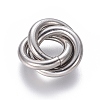 Tarnish Resistant 304 Stainless Steel Linking Rings LS-STAS-L239-01E-P-1