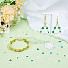 300Pcs 15 Colors 2-Hole Glass Seed Beads SEED-HY0001-35A-4