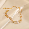 Stainless Steel Multi-strand Bracelets for Women PW-WG1B058-01-2