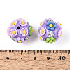 Handmade Polymer Clay Beads CLAY-N015-08-3