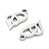 316 Surgical Stainless Steel Charms STAS-Q314-13P-2