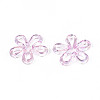 Plated UV Acrylic Beads LS-TACR-S161-04B-2