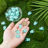 80Pcs Opaque Resin Cabochons RESI-DC0001-46-3