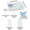 DIY Butterfly 430 Stainless Steel Etched Metal Embellishments Dangle Earring Jewelry Making Kits DIY-FS0007-46-4