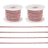 2 Roll Electrophoresis Iron Rhinestone Strass Chains CHC-TA0001-38A-1