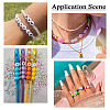 15 Styles Opaque Acrylic Beads MACR-TA0001-64-8