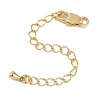 Brass Ends with Chains KK-P283-31G-2