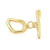 Brass Toggle Clasps KK-A223-29G-1