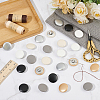 36Pcs 6 Colors Aluminum Snap Buttons FIND-WR0011-57B-5