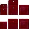 SUPERFINDINGS 8Pcs 2 Style Square Velvet Jewelry Bags TP-FH0001-01B-1