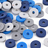 4 Colors Handmade Polymer Clay Beads CLAY-N011-032-23-1