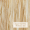 BENECREAT 20 Strands Round Copper Craft Wire CWIR-BC0001-29-5