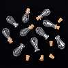 10Pcs Clear Glass Wishing Bottles AJEW-TA0002-85E-2