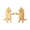 Ion Plating(IP) 304 Stainless Steel Pendants STAS-H212-31G-1