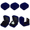 Velvet Badge Package Boxes CON-WH0086-171A-1