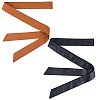 2Pcs 2 Colors PU Leather Wrap Belts for Coat AJEW-CL0005-21B-7