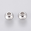 Rondelle 304 Stainless Steel Beads STAS-S028-15-2
