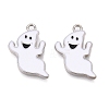 Rack Plating Alloy Enamel Pendants PALLOY-N164-012-1