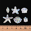 Ocean Theme Transparent Acrylic Beads TACR-T028-69-01F-3