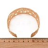 304 Stainless Steel Cuff Bangles BJEW-B135-01C-G-4