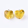 Resin Pendants RESI-WH0008-12C-1