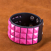 Unisex Fashion Leather Cord Alloy Studded Bracelets BJEW-BB15511-E-7