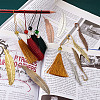 DIY Feather Bookmark Making Kits DIY-TA0003-30-13