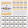 36Pcs Waxed Polyester Cord Bracelets BJEW-PH02017-1