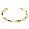 Ion Plating(IP) 304 Stainless Steel Cuff Bangles BJEW-H323-01G-1