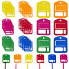 30Pcs 6 Colors Acrylic Floss Bobbin AJEW-FH0008-68-1