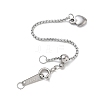 304 Stainless Steel Box Chain Extenders SA-CBABC0F-03P-1