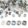 100Pcs 5 Colors Electroplated Glass Beads EGLA-TADJ0001-09-1