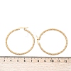 Ion Plating(IP) 304 Stainless Steel Big Hoop Earrings EJEW-L215-16G-3