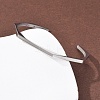 304 Stainless Steel Cuff Bangles BJEW-P373-01P-3