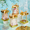 10Pcs Rectangle Clear Plastic Gift Packing Boxes with Paper Top and Bottom CON-WH0099-96B-4