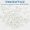 Unicraftale 100Pcs 304 Stainless Steel Spacer Beads STAS-UN0051-49-5