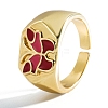 Brass Cuff Finger Rings for Women PW-WG009F6-02-1