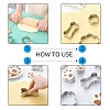 304 Stainless Steel Christmas Cookie Cutters DIY-E012-62-3