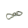 Heart Alloy Split Key Rings PURS-PW0007-08P-1