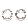 Non-Tarnish 304 Stainless Steel Open Jump Rings STAS-H136-06C-P-1