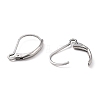 Non-Tarnish 304 Stainless Steel Leverback Earring Findings X-STAS-K233-04P-3