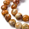 Natural Crazy Agate Beads Strands G-T047-A02-03-4