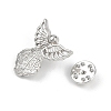Angel Alloy Lapel Pin Backs for Backpack Clothes JEWB-F039-05-3