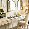4Pcs 4 Styles MDF Covered with Velvet Jewelry Display Trays CON-UN0001-16B-5